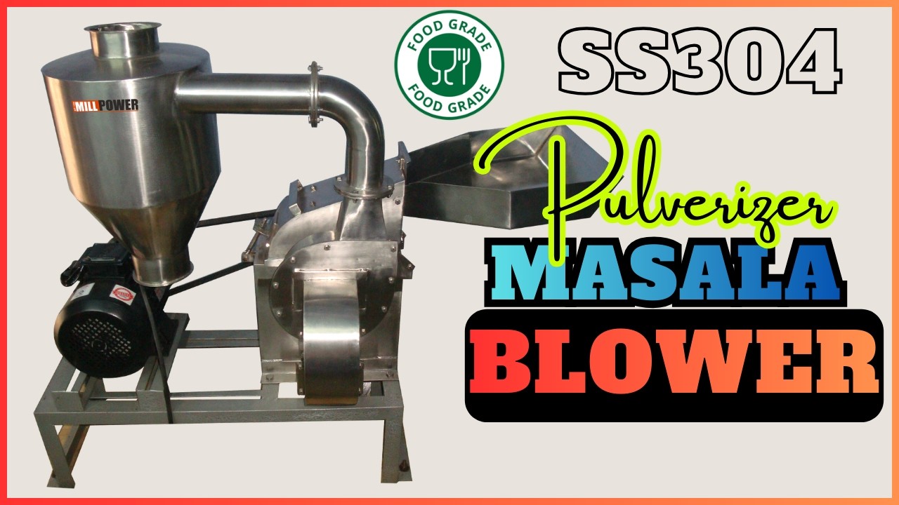 Blower Spice Grinder Machine : +91 951200 6775