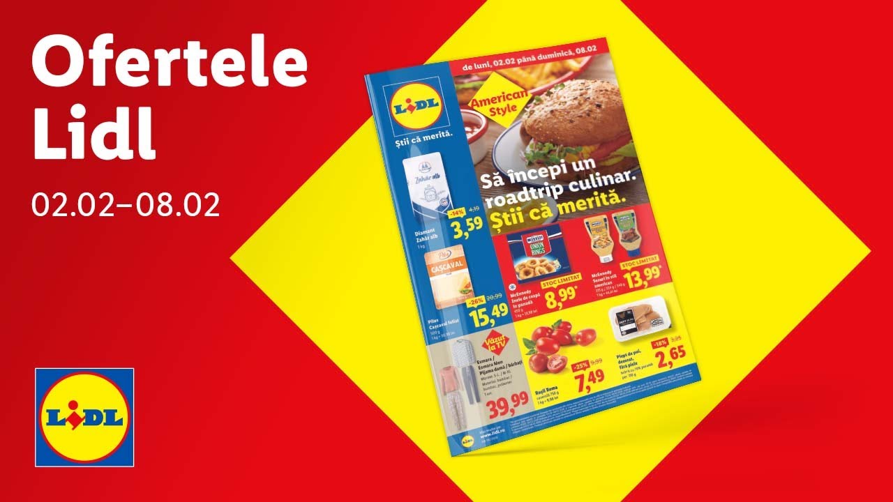 Ofertele saptamanii la Lidl • 2 - 8 februarie 2026