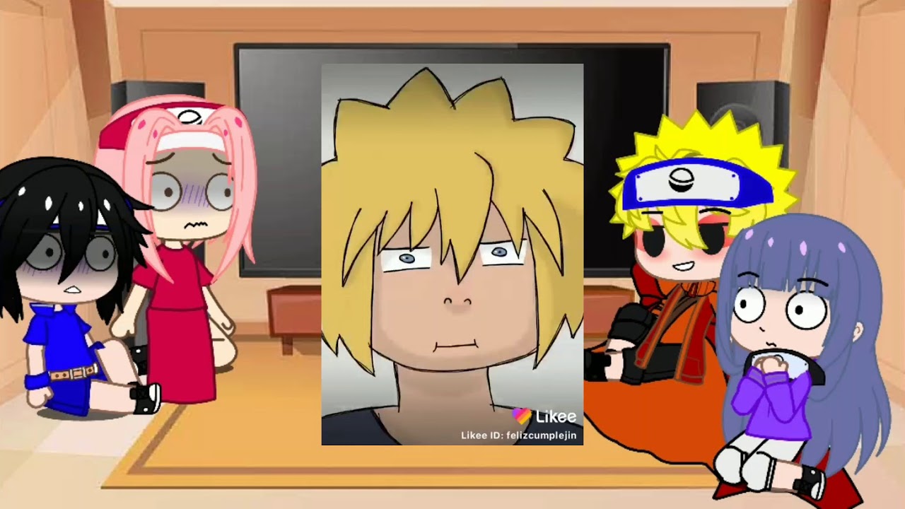 Naruhina, y Sasusaku, Reaccionan a sus Tik Tok y Hijos + Kakashi xdd