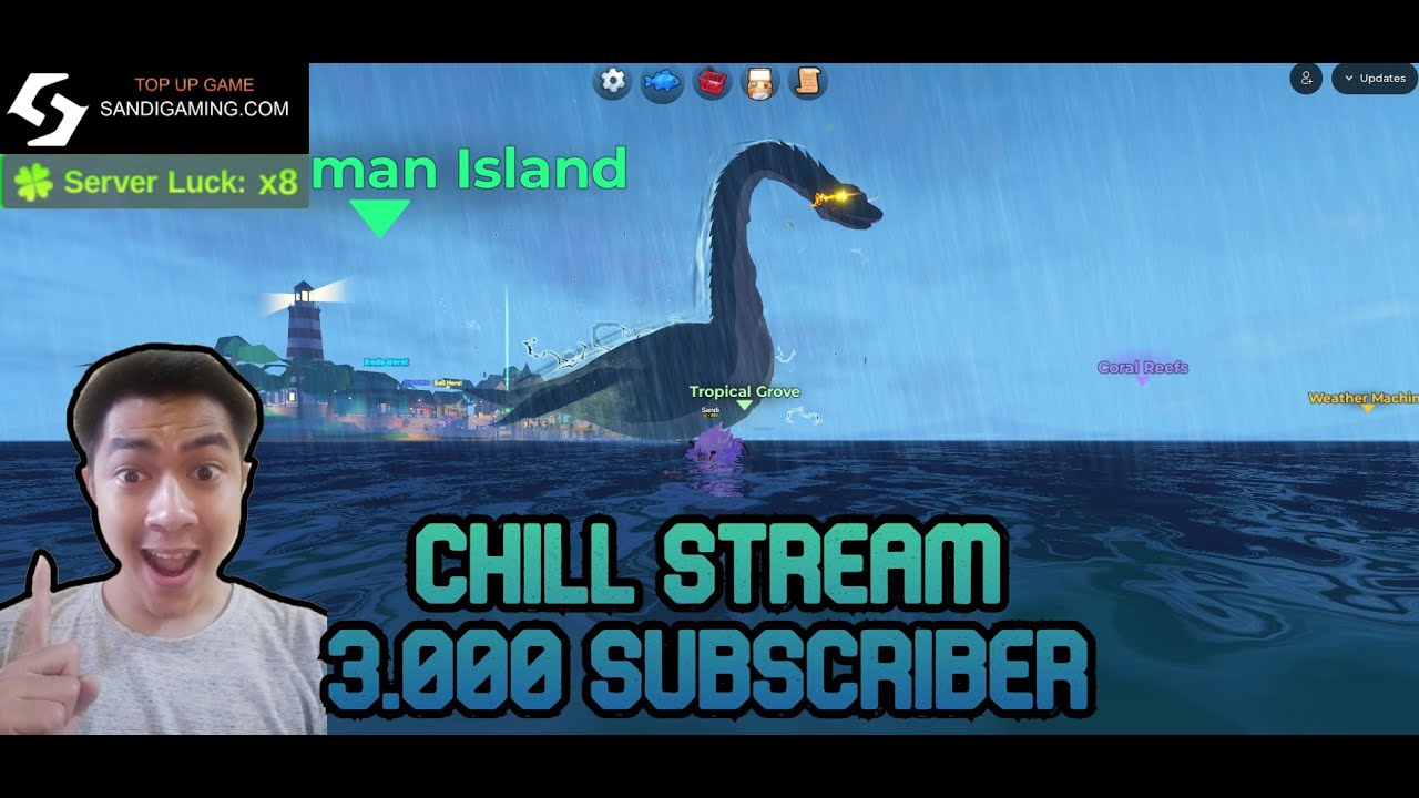 CHILL STREAM |  FISH IT ROBLOX | LIVE ROBLOX INDONESIA #fishitroblox #robloxfishit #fishit #roblox