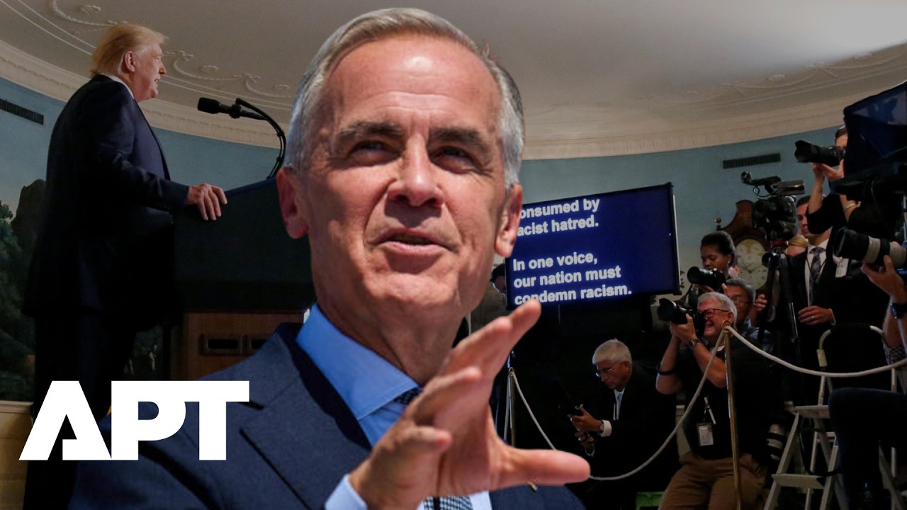 Carney Mocks Trump After Teleprompter Glitch During Toronto Housing Announcement | APT