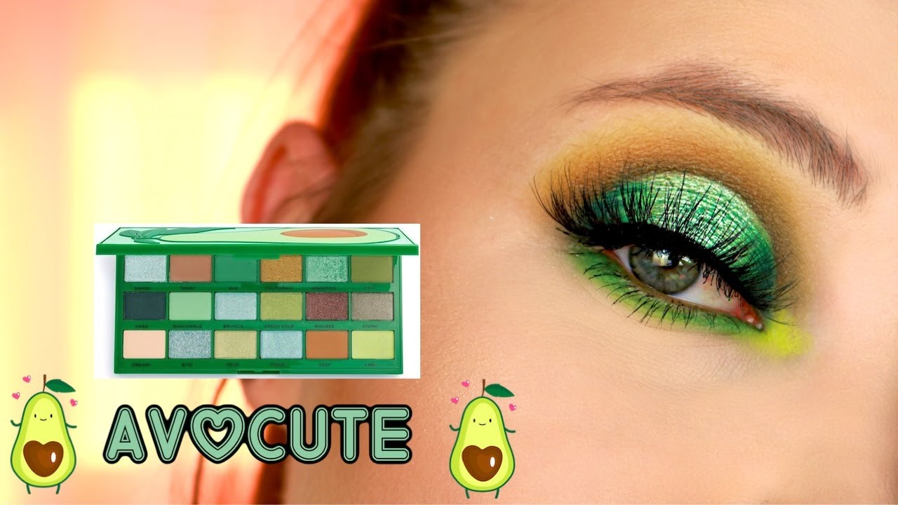 Green Halo ft. I ❤ Revolution Tasty Avocado Palette | Amber Rousey