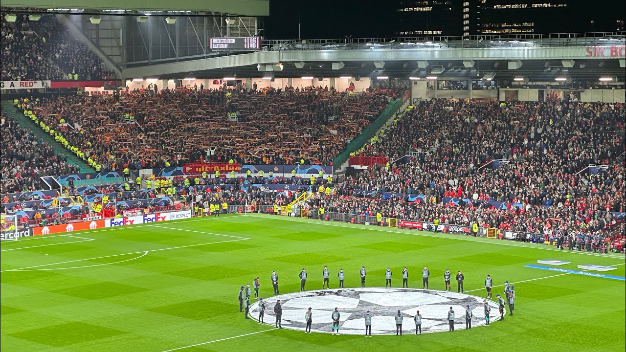 Manchester United 2-3 Galatasaray, Opening Ceremony, 03.10.2023