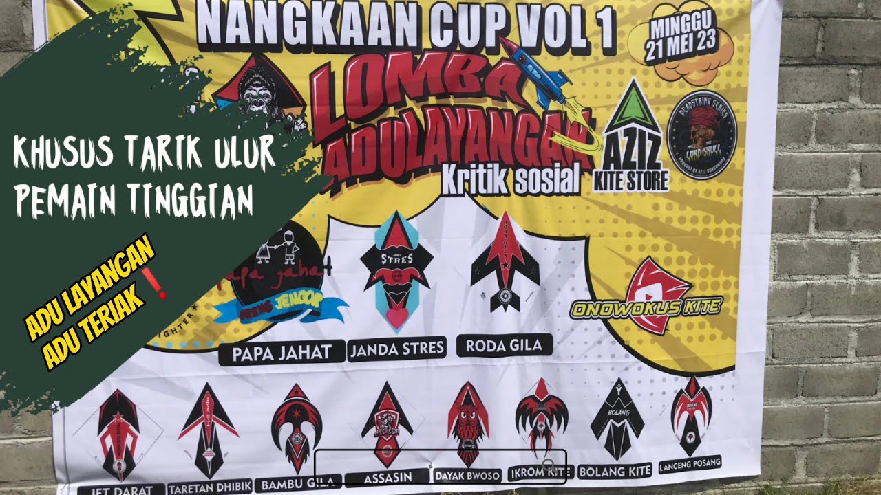 TEHNIK TARIK ULUR TOURNAMEN NANGKAAN CUP VOL 1