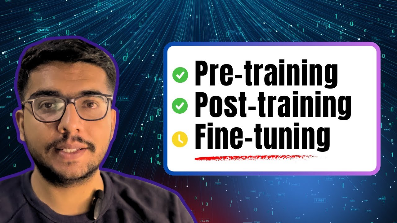 What Pretraining, Post-Training, and Fine-Tuning Actually Mean