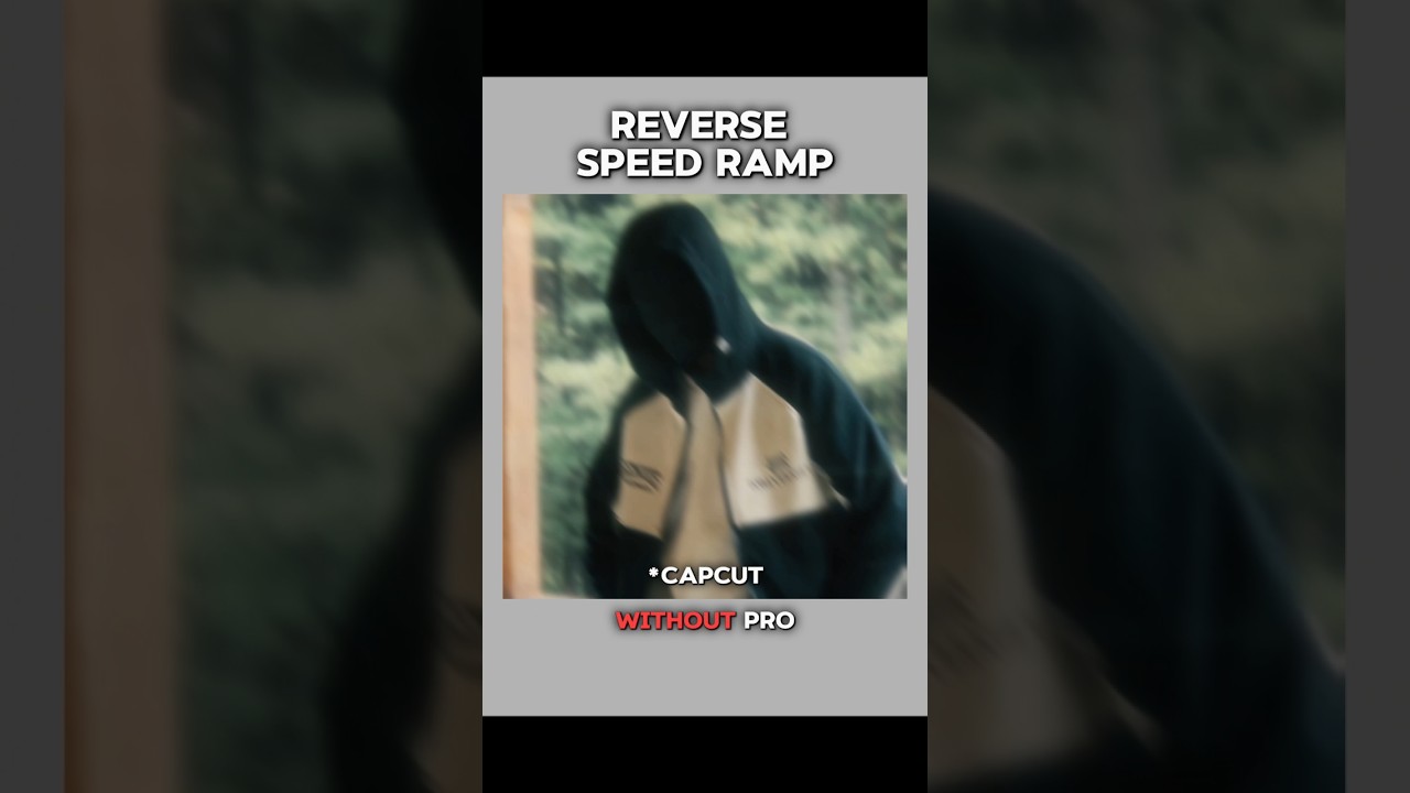 Reverse Speed Ramp 🔥🥵 : Capcut Tutorial #capcut #capcutedit #capcuttutorial
