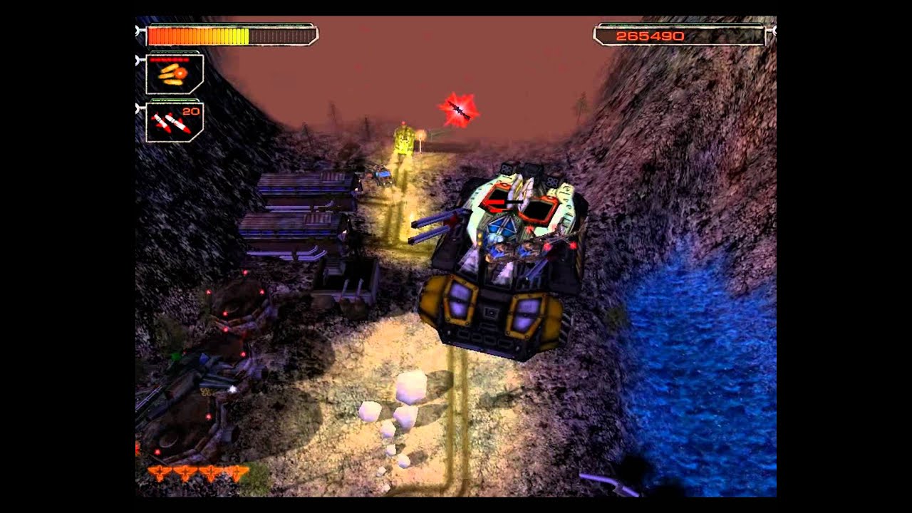 Air Strike 3D 2 - MISSION 06 (1st BOSS): Machine of Hate