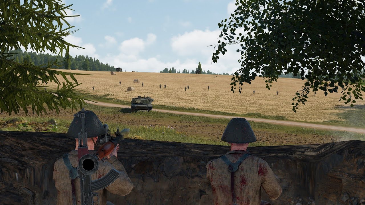 GHPC: FIghting East German Infantry (NVA) with M60A3 TTS Platoon. (2024 november infantry update)
