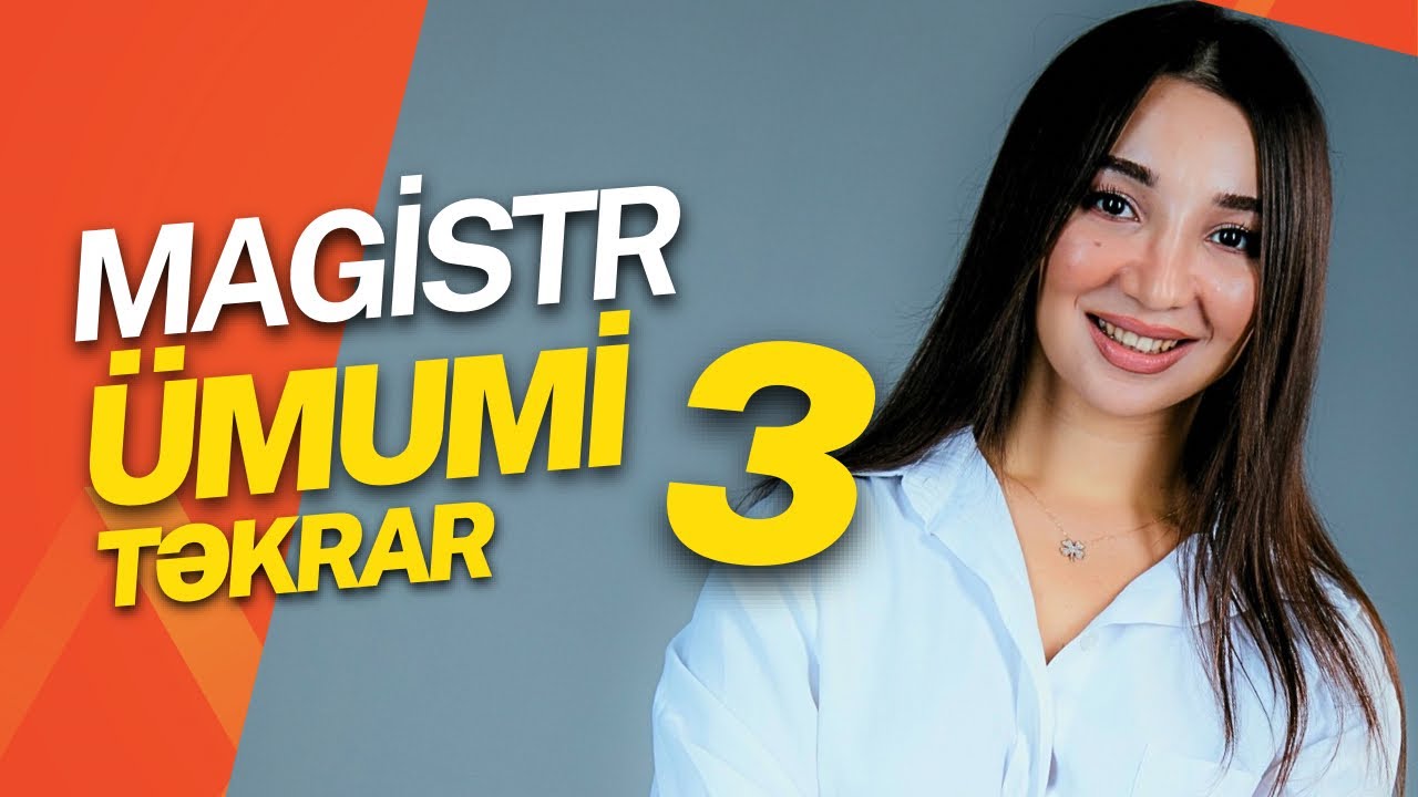 İngilis Dili ÜMUMİ TƏKRAR | Part 3 | Günel Qacar