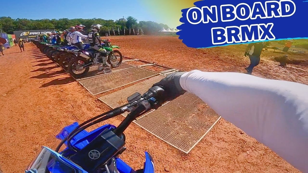 ANDEI NA PISTA DO BRASILEIRO DE MOTOCROSS