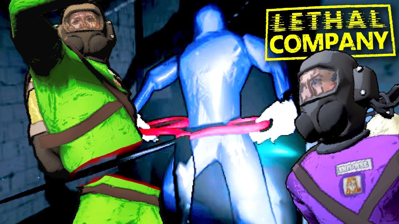 Ten potwór PRZECIĄŁ MNIE W PÓŁ w LETHAL COMPANY! ✂️