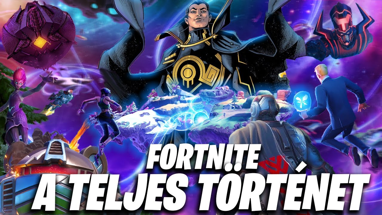 Fortnite - A Teljes Történet (Chapter 1-2-3) 2023