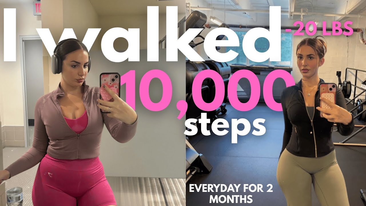 I walked 10K steps every single day for two months and it changed my life.. (I lost 20 pounds) 