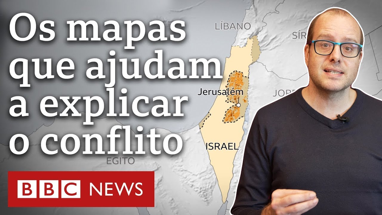 Israel: 8 mapas que mostram décadas de disputa territorial com palestinos e países vizinhos