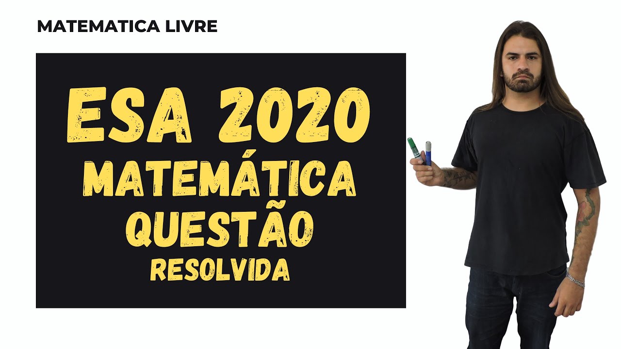 Questão da ESA 2020 / 2021  - Conjuntos