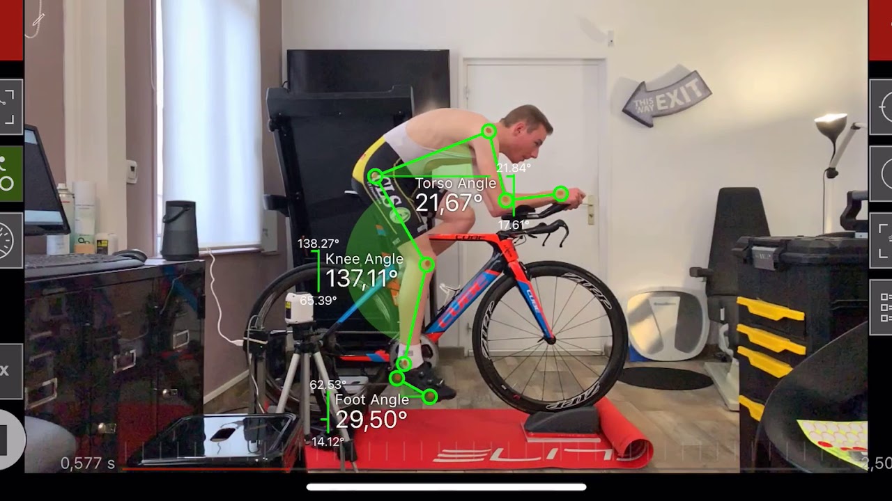 Analyse Posturale Cycliste - Position Contre La Montre