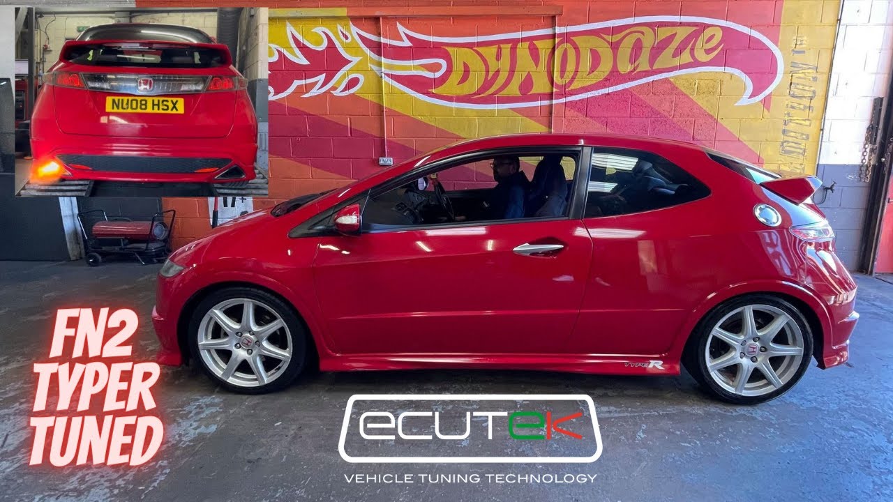 Honda Civic Fn2 Type R Remapped on Ecutek #fn2 #typer #civic #honda