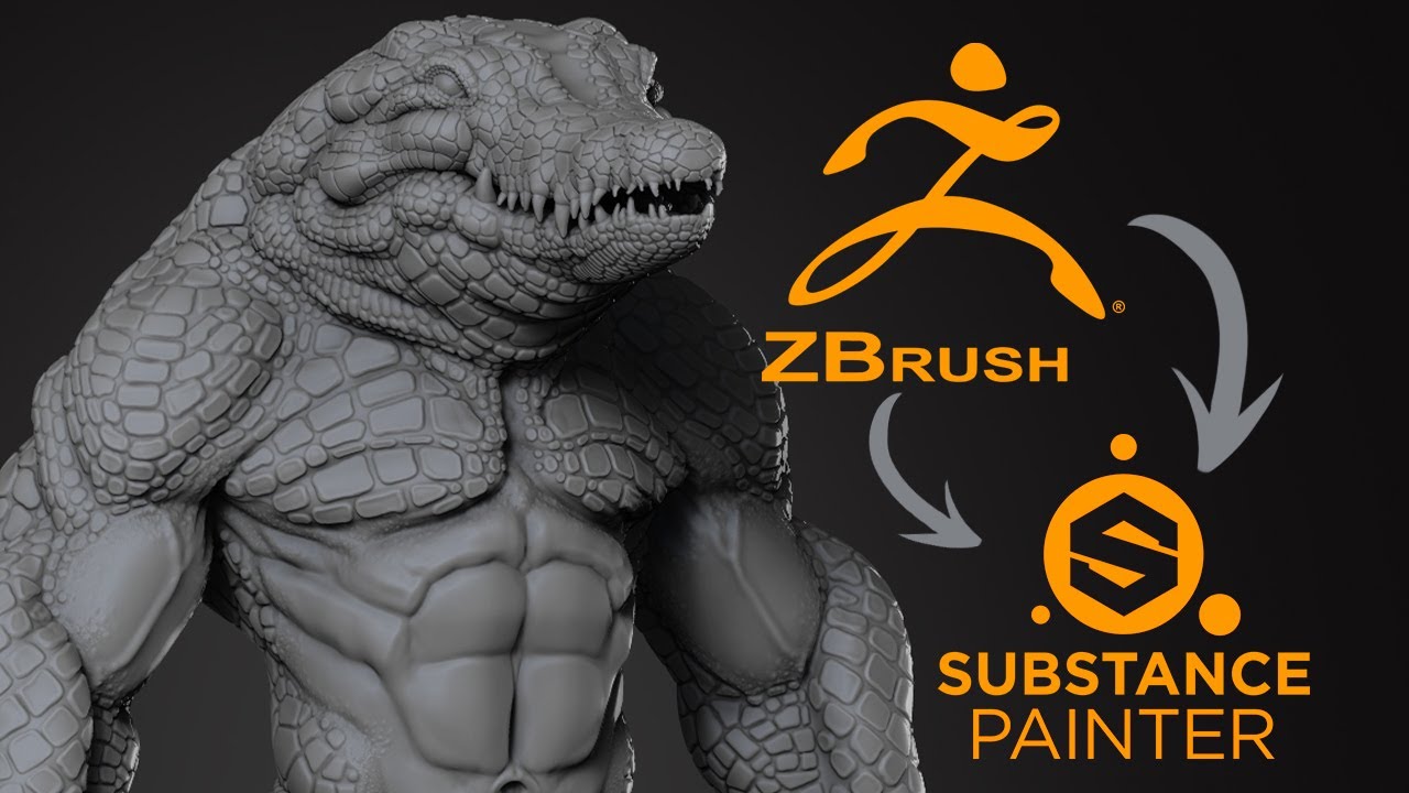 Effortless Workflow: ZBrush to Substance Painter - Speedy 3D Model Texturing Tutorial!