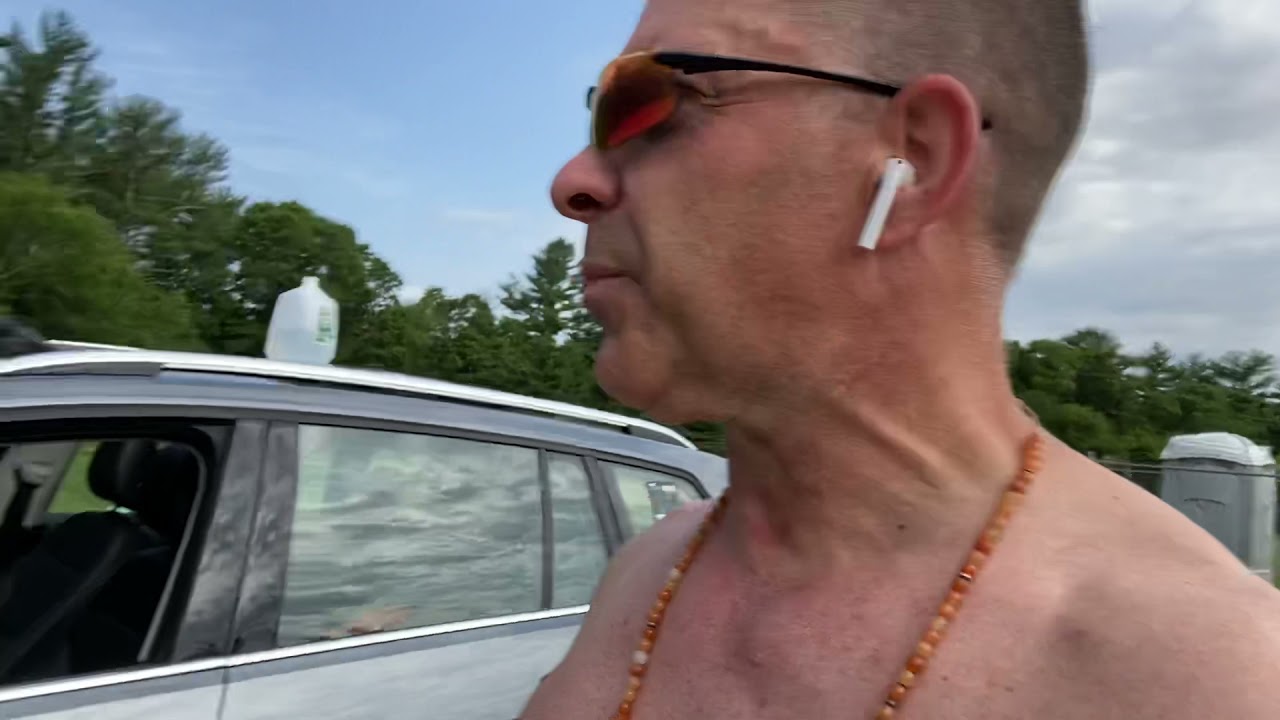 Full body workout with car pushes