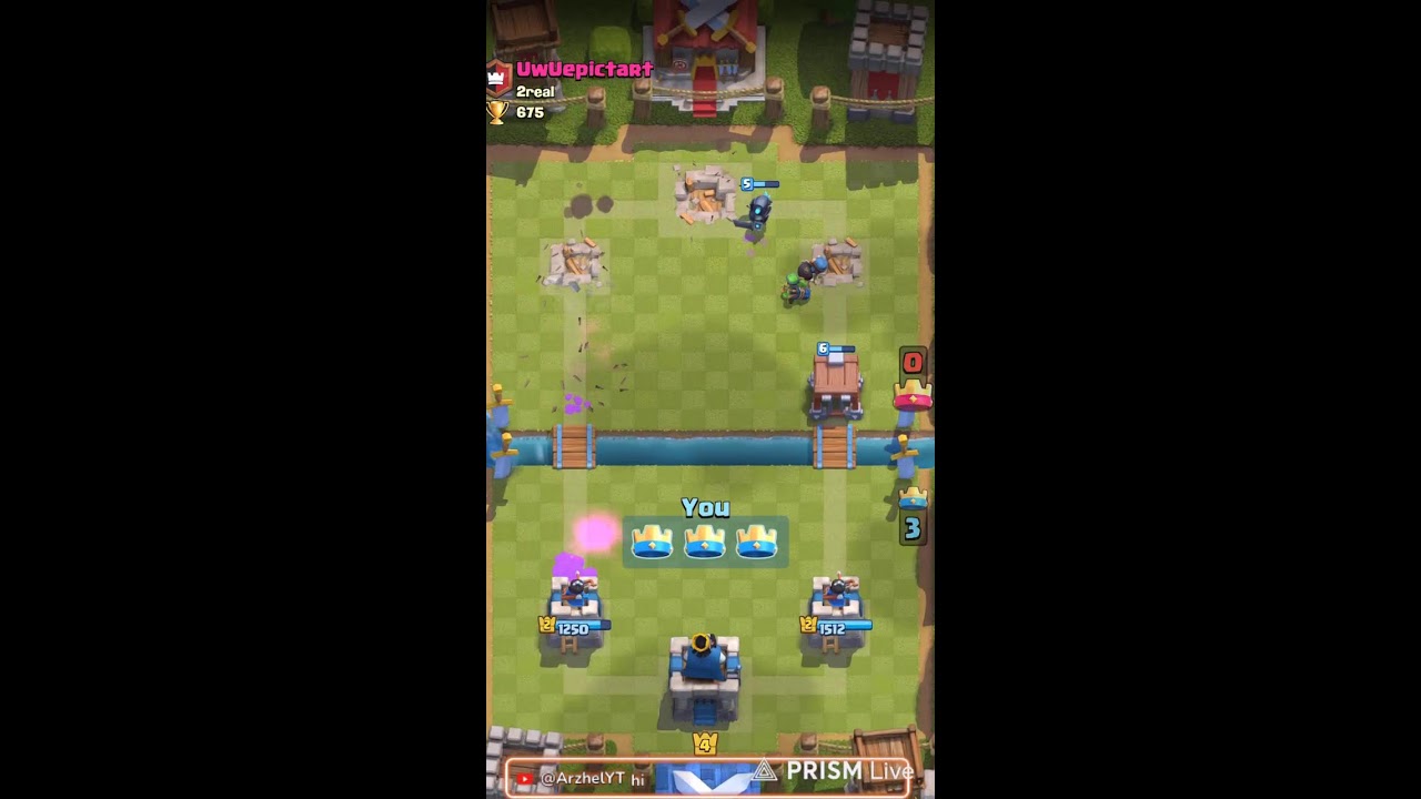 CLASH ROYALE LIVE! 👑 Trophy Push Day 1 (Clash with Danny)