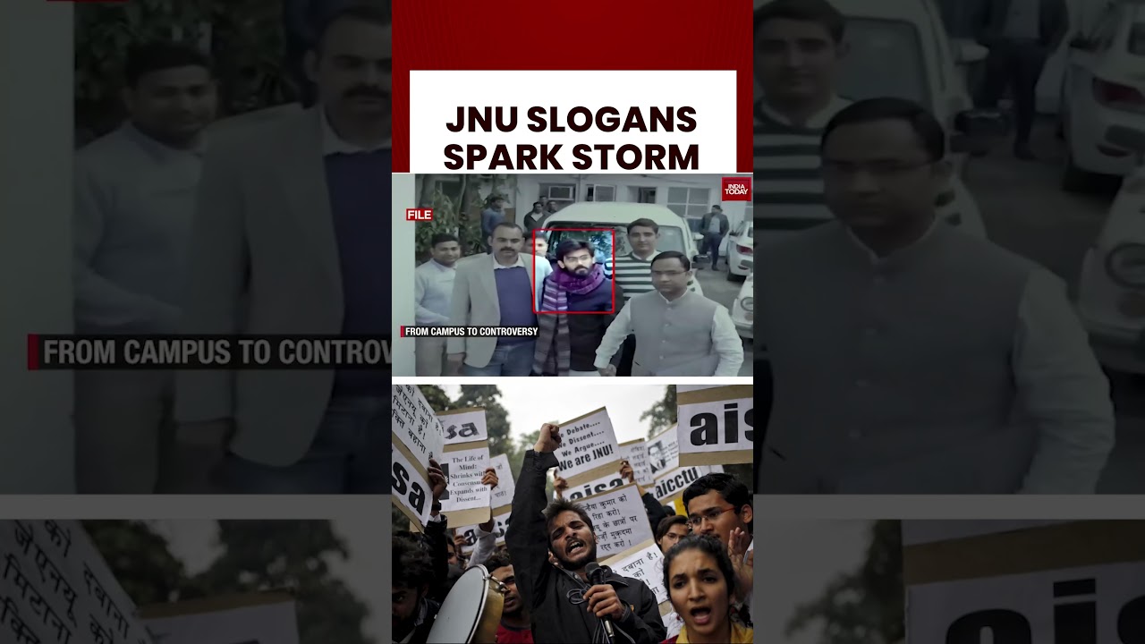 All About JNU Slogans Row | #shorts #jnuslogans #jnu #politicalnews #delhi #politics #topnews #jnusu