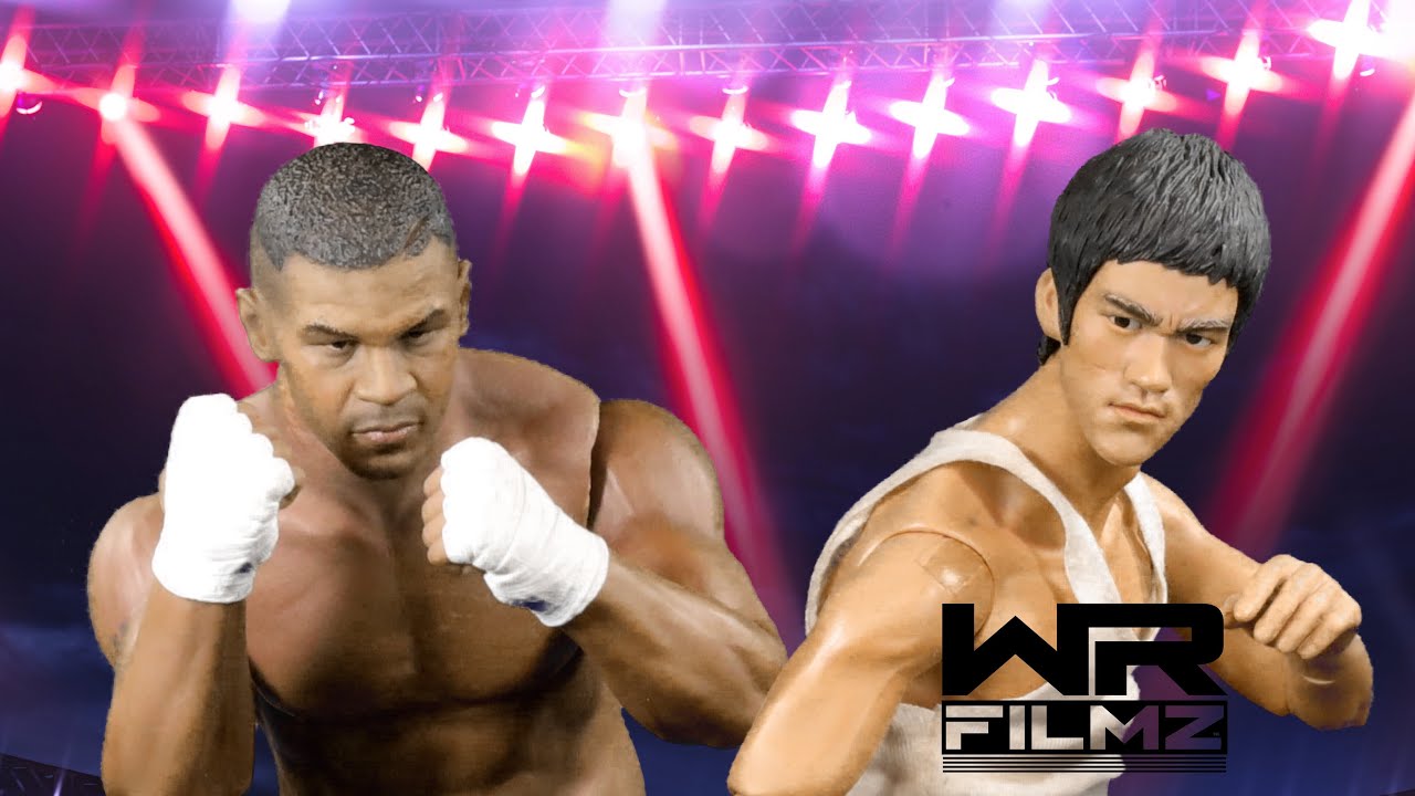 Battle Of The Legends 2 Bruce Lee vs Mike Tyson (Stop Motion)