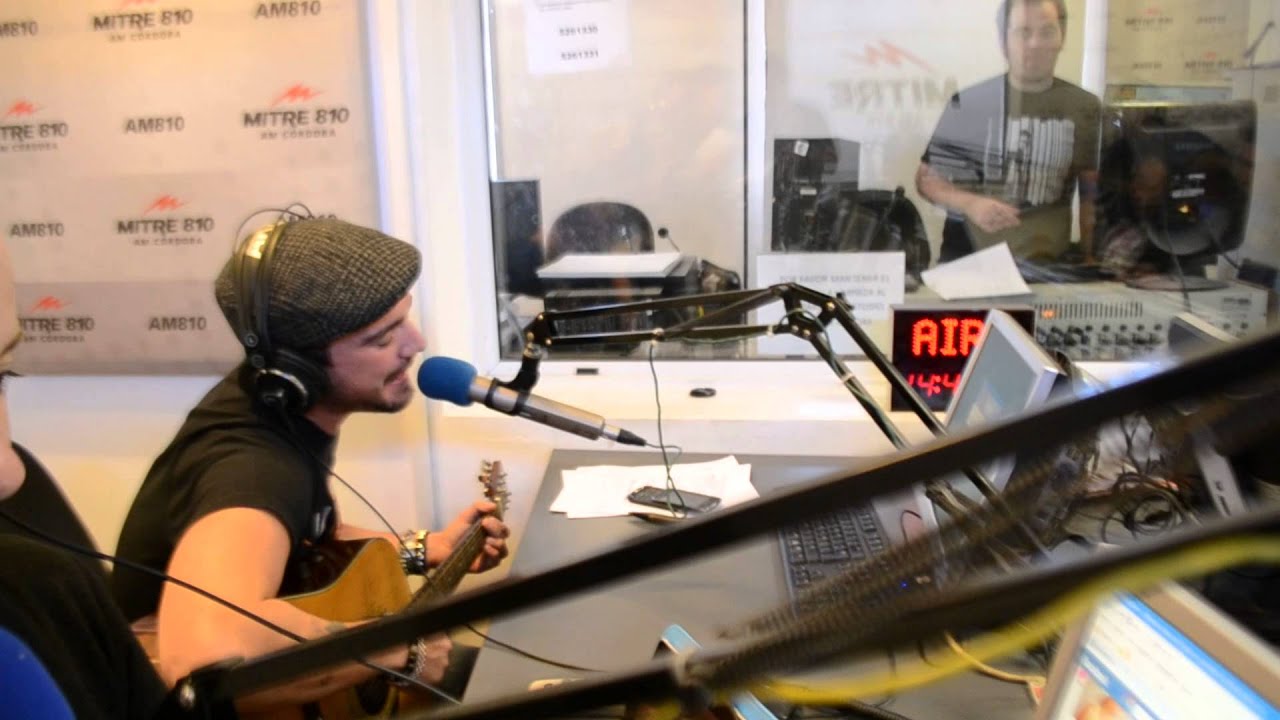 Ac&uacute;stico Valterson en Paremos la Pelota -Radio Mitre