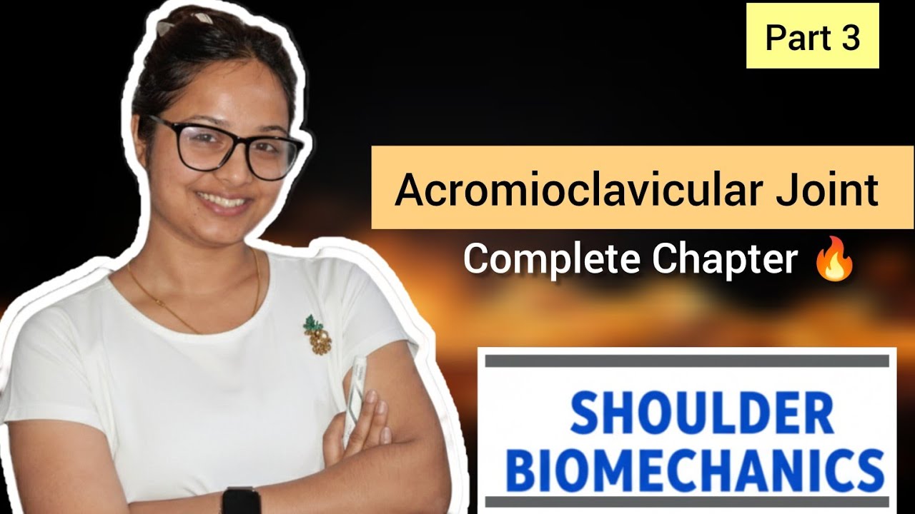 ACROMIOCLAVICULAR JOINT | Ligaments, Motions | #shoulderbiomechanics #biomechanics #physiotherapy 