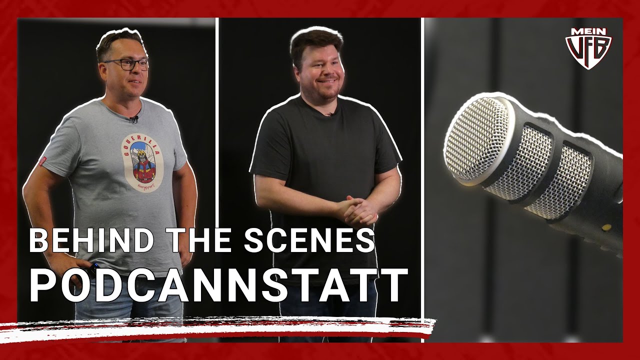 Behind the Scenes beim PodCannstatt 🎤🎧