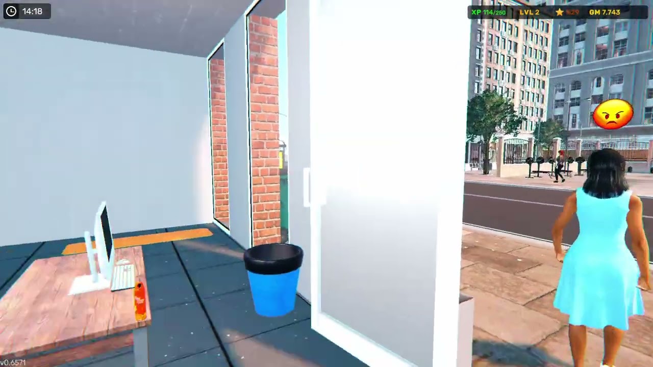 Gym Simulator 24 | gameplay (PC  videogame)