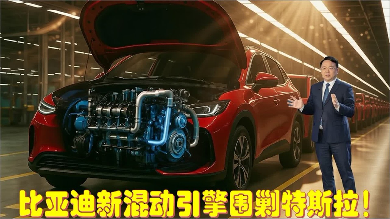 挑战马斯克，超越丰田？比亚迪新混动引擎搅局2026全球汽车业