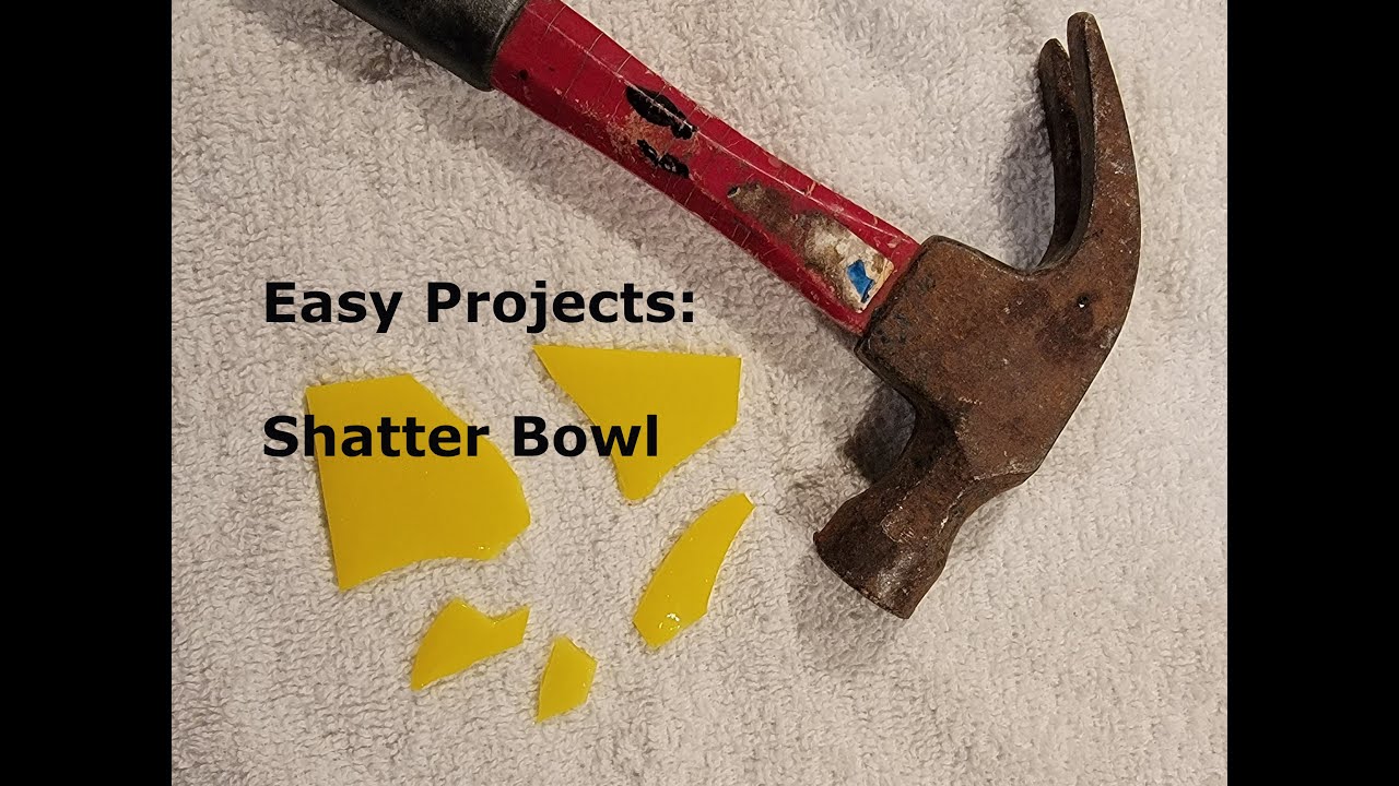 Easy Projects   Shatter Bowl   Fused Glass Project