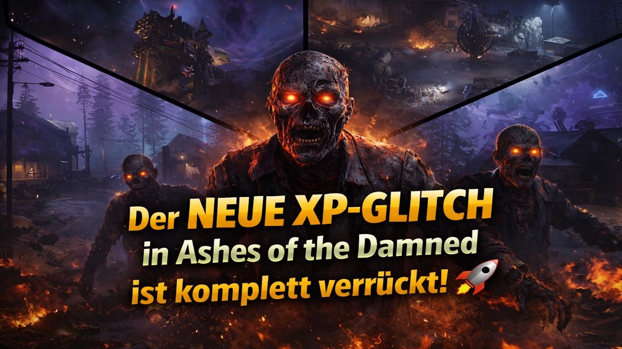 🔥 NEUER XP-GLITCH in ASHES OF THE DAMNED! Unendlich Leveln in Minuten? 😱⚡