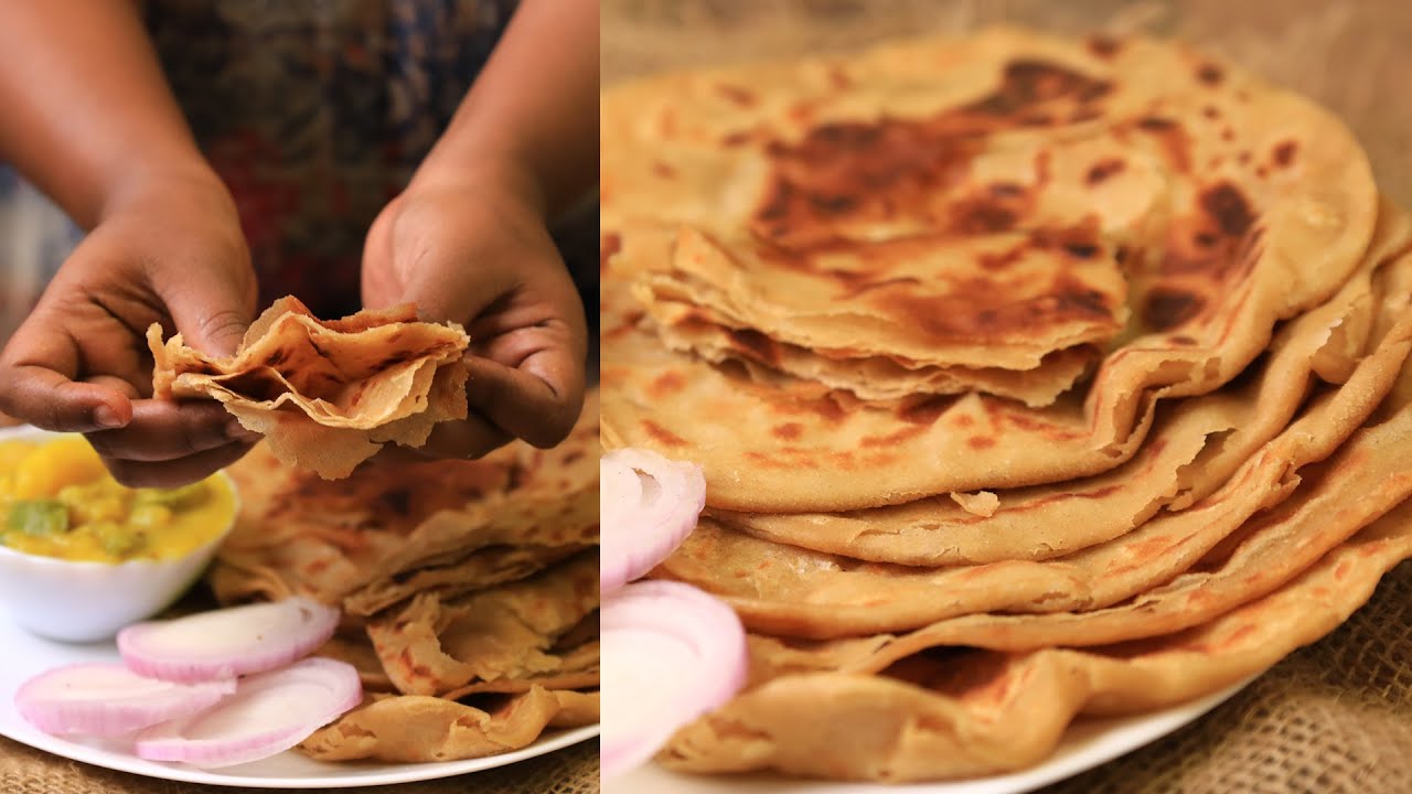Secret behind soft fluffy layered chapathi || How to mix dough for soft chapathi || Layered chapathi