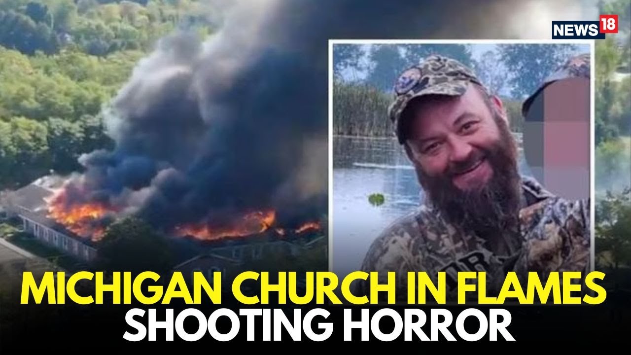 Michigan Church Attack: Gunman Rams Vehicle, Opens Fire & Sets Mormon Church Ablaze | Shooter Dead