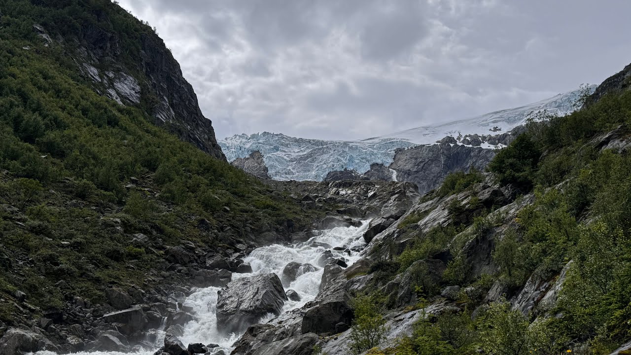 Norwegia #6 - lodowiec Buarbreen i Røldal