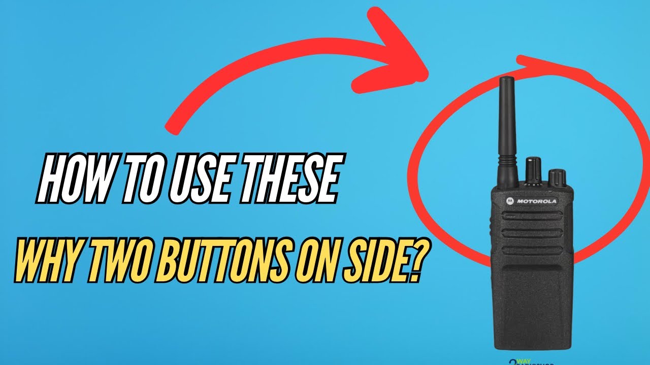 How to Use Motorola Walkie Talkie Radio / Why all security Services Use it 😳