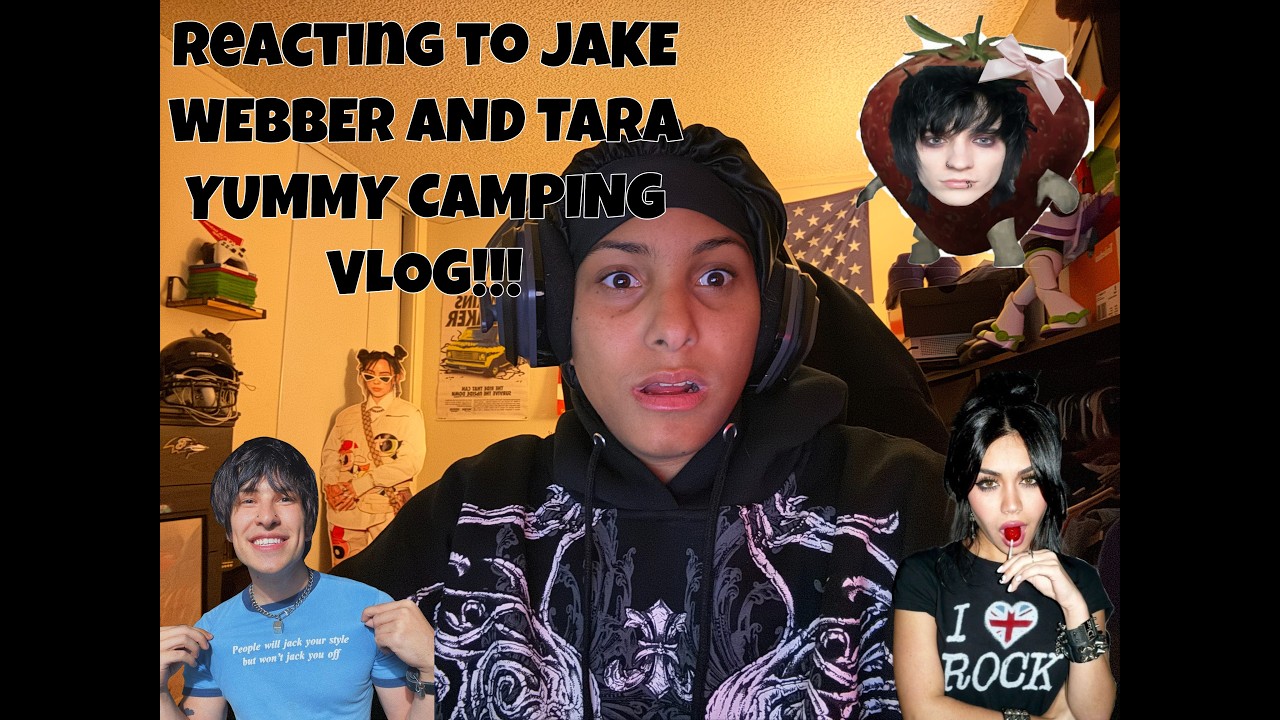 REACTING TO JAKE WEBBER AND TARA YUMMY CAMPING TRIP VLOG!!