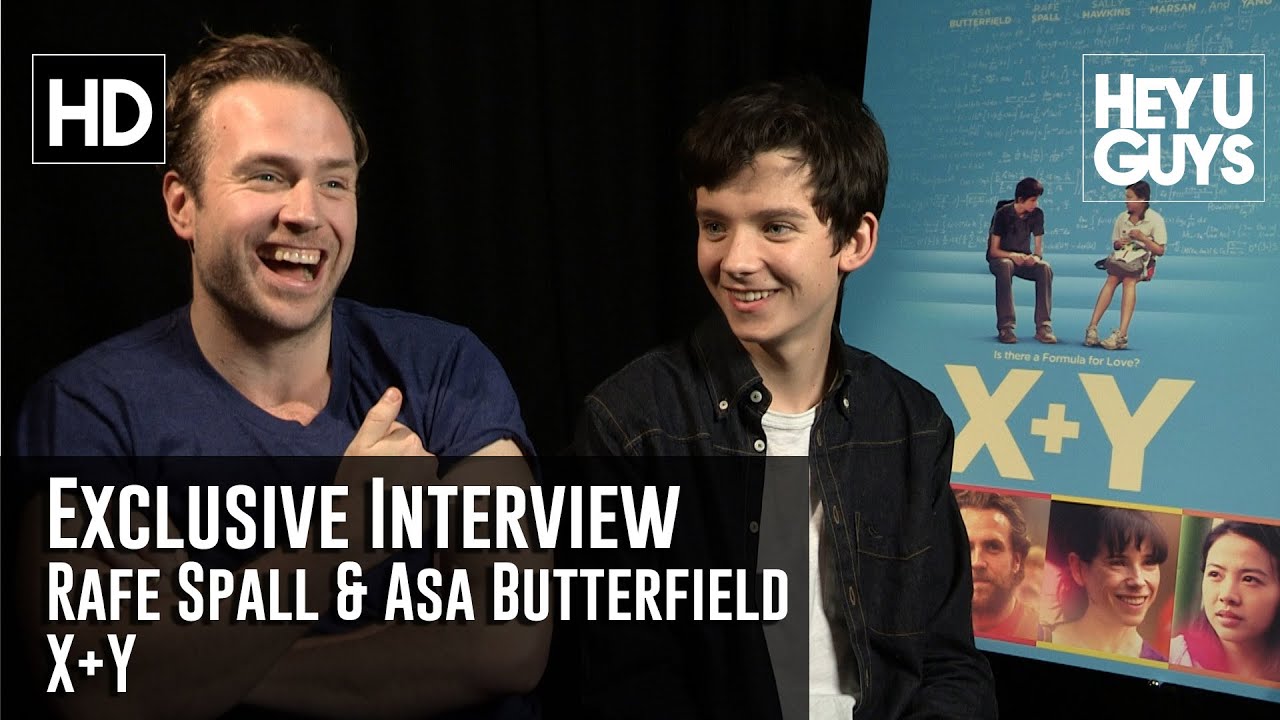 Rafe Spall and Asa Butterfield Exclusive Interview - X+Y