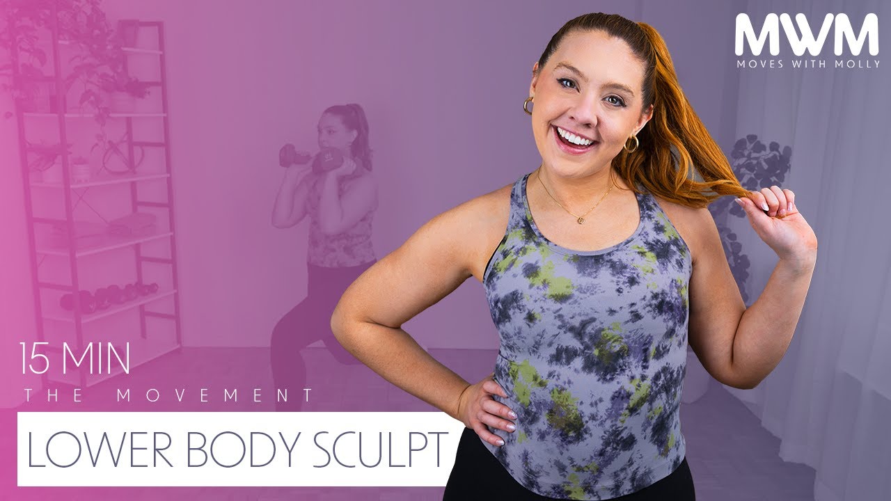 Get stronger in this quick and fun Lower Body Sculpt Class!