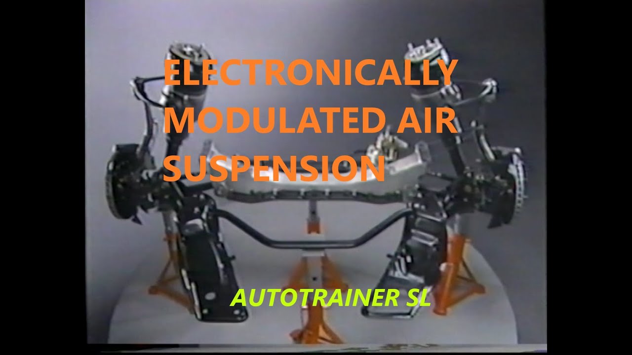 ELECTRONICALLY MODULATED AIR SUSPENSION - LEXUS LS 400 Part - 1
