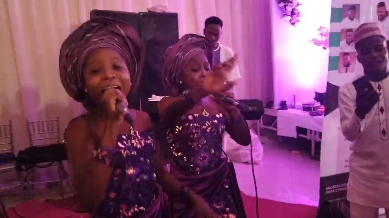 WEDDING RECEPTION WITH THE GLORIOUS TWINS AT H3 EVENT CENTER ABEOKUTA