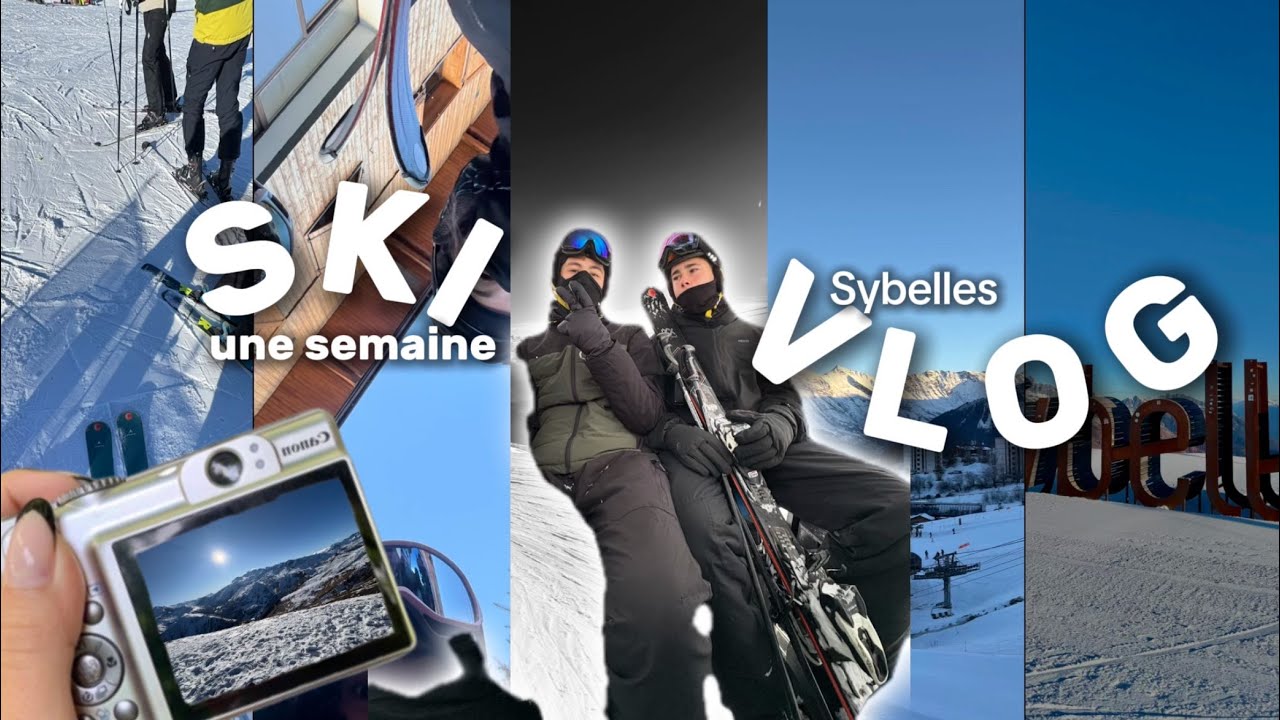VLOG SKI❄️| une semaine au ski avec le lycée