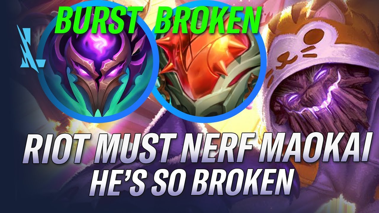 RIOT NEEDS TO NERF MAOKAI! BROKEN MAOKAI BUILD | SOVEREIGN MAOKAI GAMEPLAY | RiftGuides | WildRift