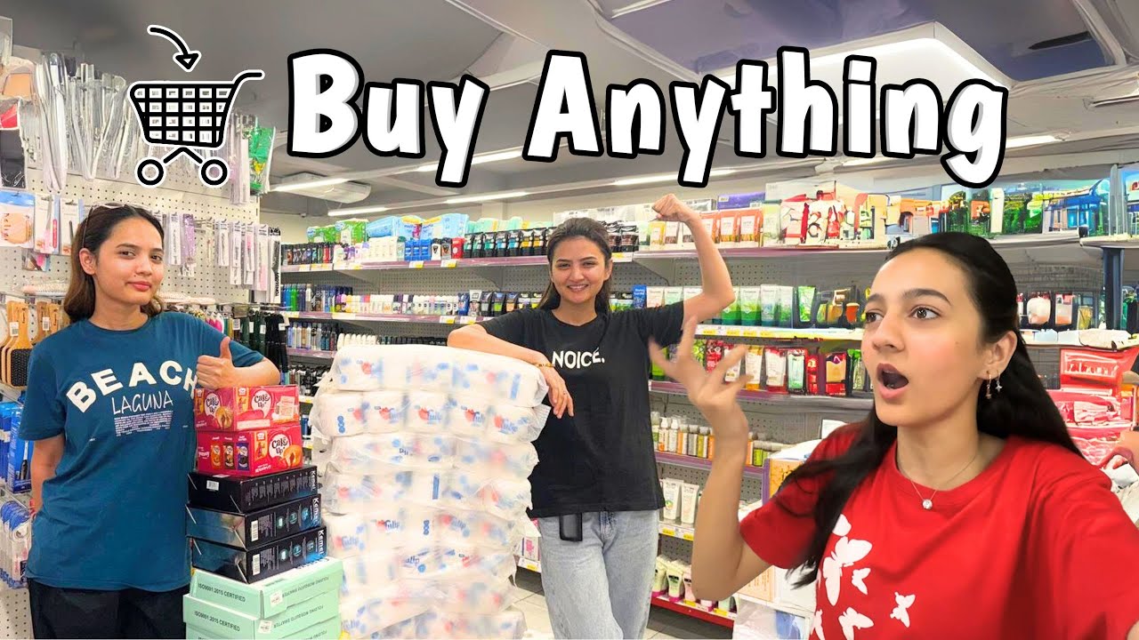 Put anything in the basket, I'll pay 💰 | Challenge with Hira and Fatima | Rabia Faisal | Sistrology