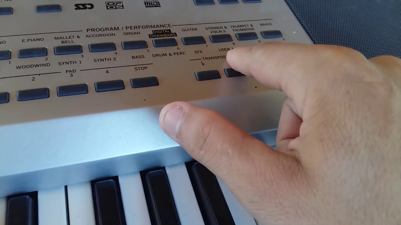 Korg pa80 pa50 pa60 pa55  pad kayıt ve virüs silme