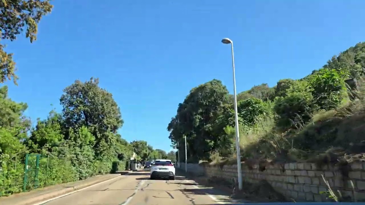 Route de Bastia vers Porto vecchio