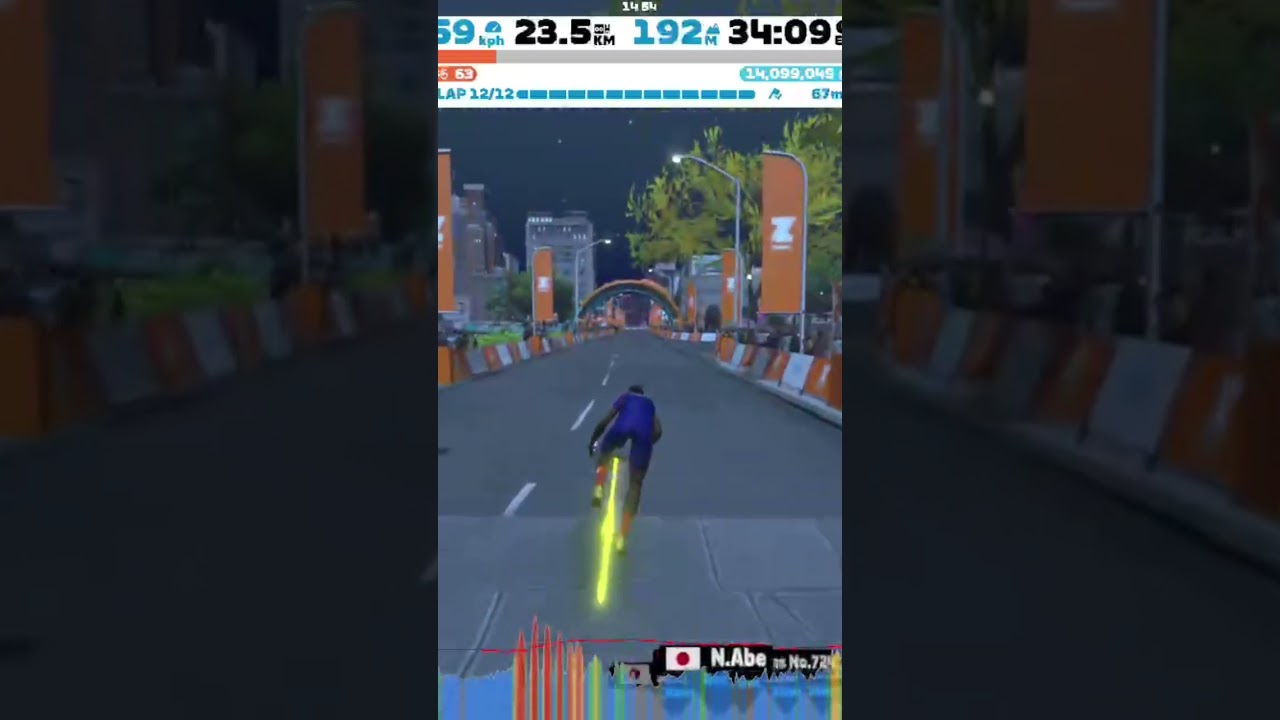 Full gazz ➡️fastest lap🔓#zwift #esports #cycling #zwiftrace #gaming #zwiftracing #games
