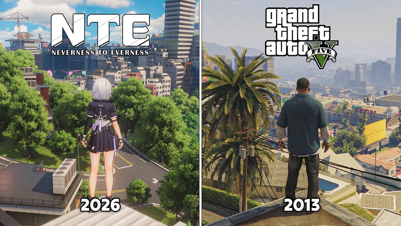 NTE vs GTA 5 - Physics and Details Comparison