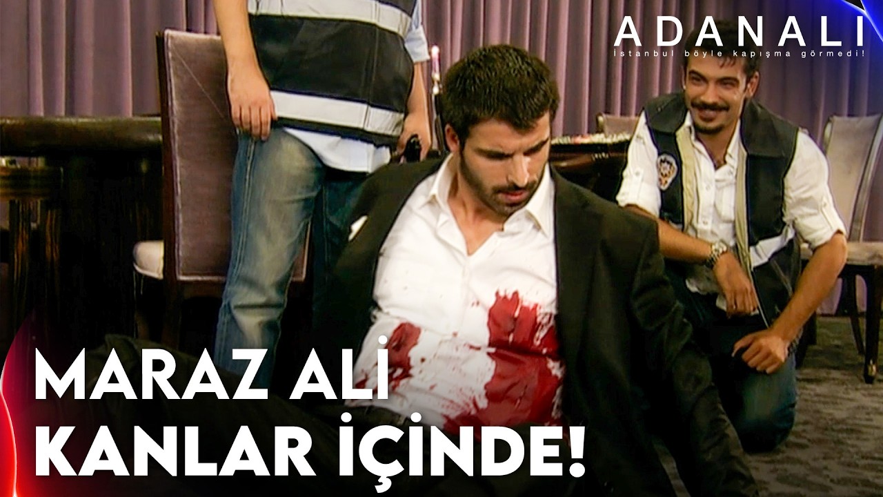 Maraz Ali kanlar i&ccedil;inde yere serildi! - Adanalı 1. B&ouml;l&uuml;m